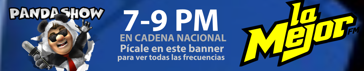 La Mejor FM - Panda Show - Banner -